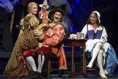 Una escena de <i>Rembrant, el musical, </i> que se representa en Amsterdam.