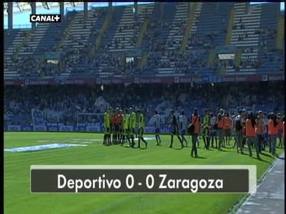 Deportivo 0 - Zaragoza 0