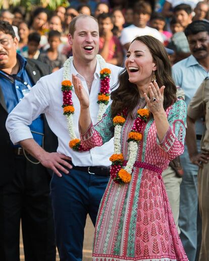 Kate en Banganga se mostró feliz.