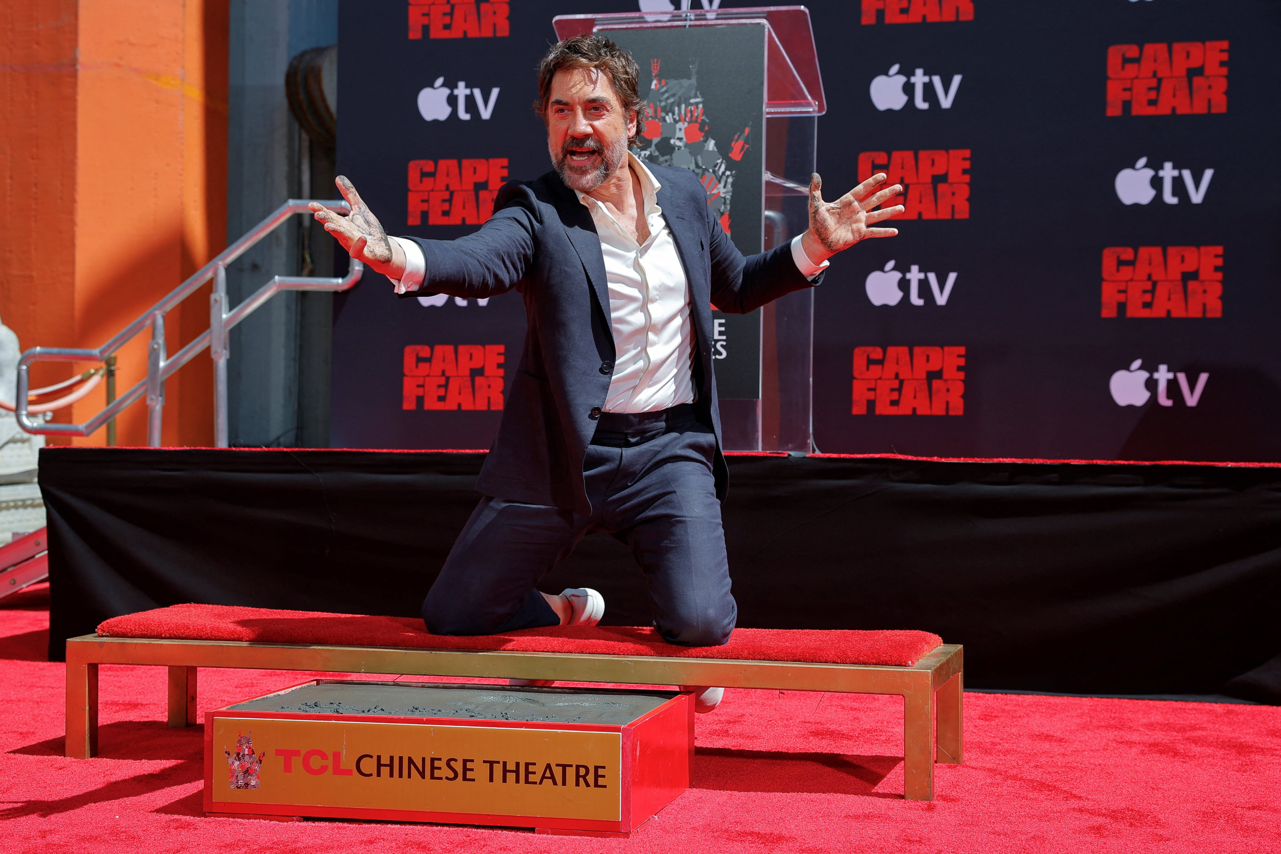 Javier Bardem, primer español en dejar sus huellas en Hollywood: “En tiempos difíciles, la gente quiere seguir siendo parte del mundo del cine”