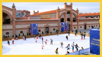 Todo lo que tienes que saber sobre las pistas de hielo de Madrid, pista de hielo de Matadero