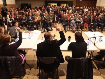 El pleno del Consistorio, ayer durante la discusi&oacute;n sobre el cultivo de cannabis. 