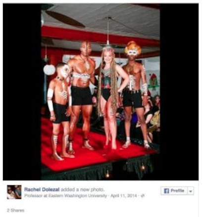 Rachel Dolezal en plena búsqueda de sus raíces