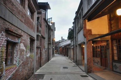 La calle vieja de Bopiliao, en Taipei, es una de las zonas de Taiwán en las que se pueden visitar, perfectamente conservados, edificios de la época colonial japonesa y del periodo Qing.