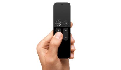 Remote del Apple TV.