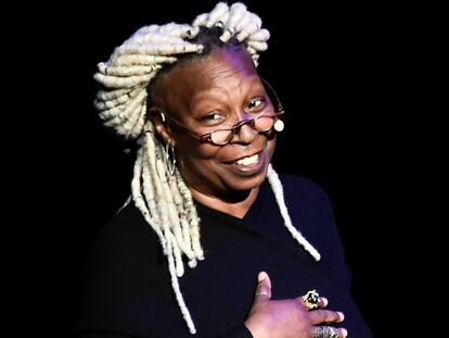 La actriz Whoopi Goldberg en la presentación del Calendario Pirelli 2020, en Verona.