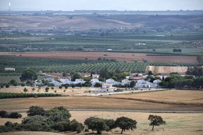 Vista panorámica de Setefilla (Sevilla). |