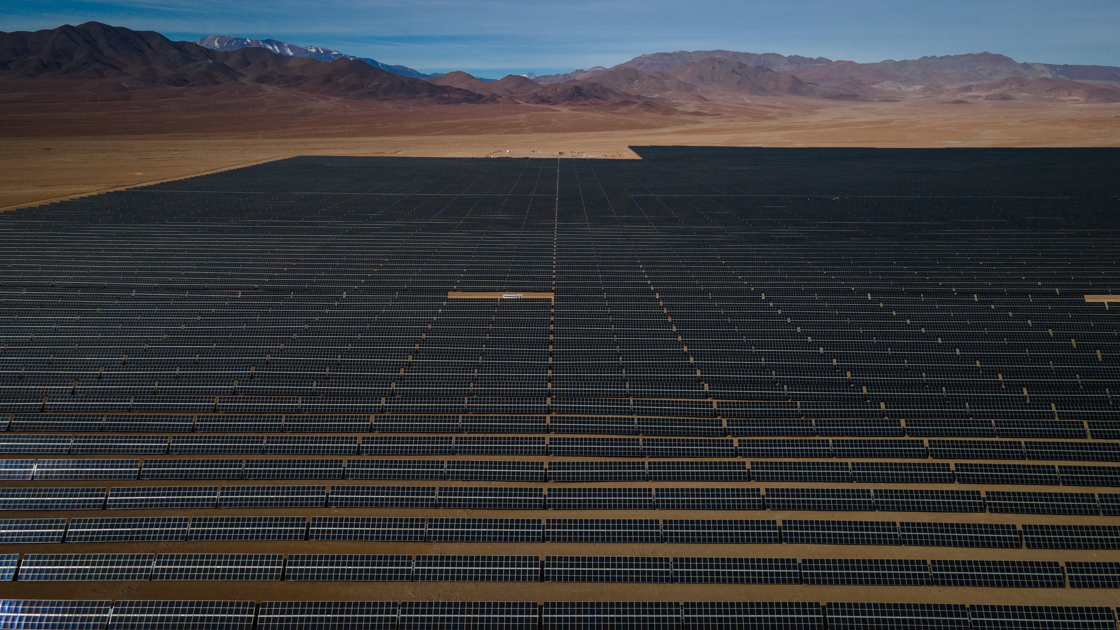 La Planta Solar Guanchoi en la Región de Atacama, Copiapó (Chile), en mayo de 2024.