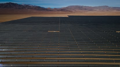 La Planta Solar Guanchoi en la Región de Atacama, Copiapó (Chile), en mayo de 2024.