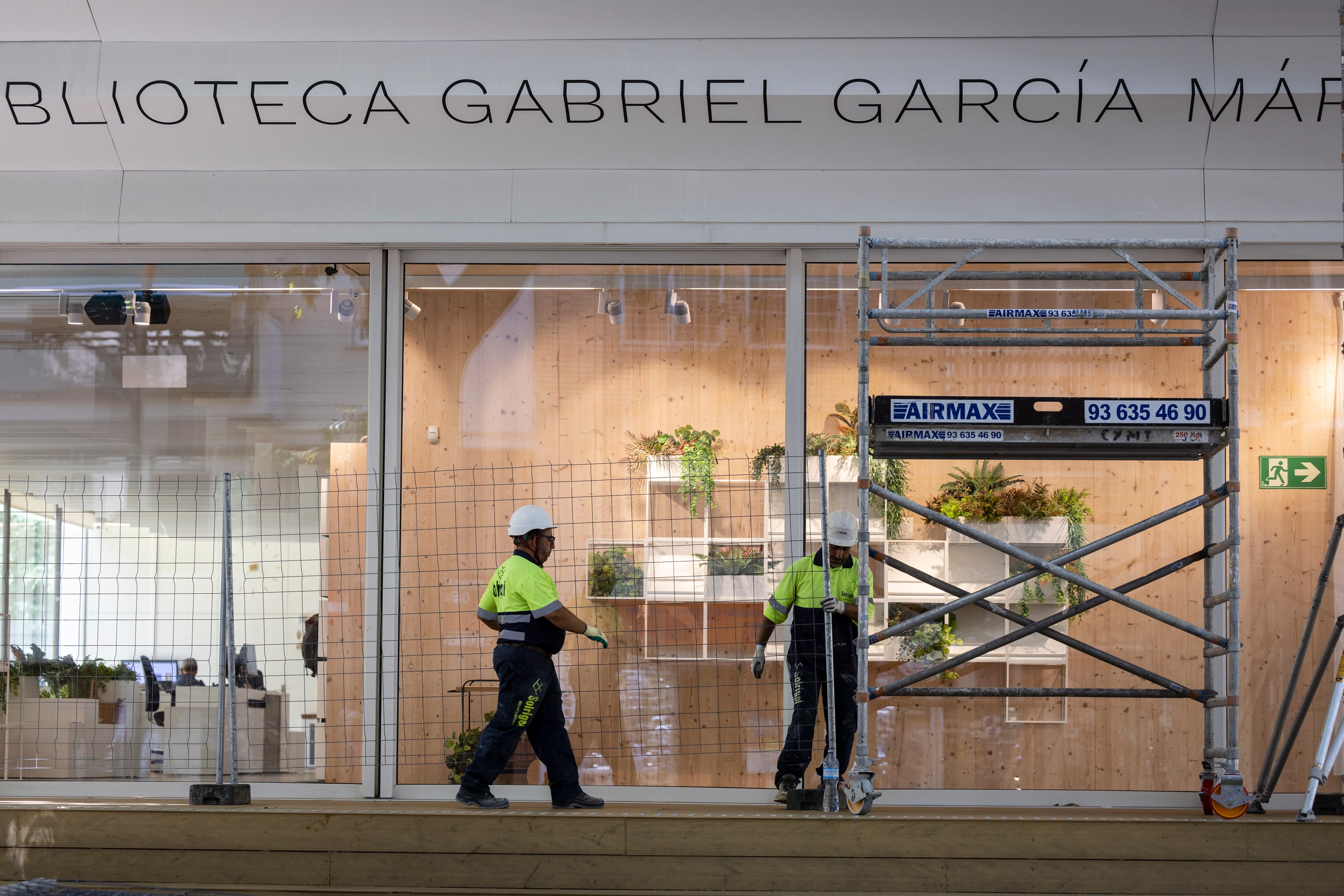 Biblioteca García Márquez: mejor reparada 