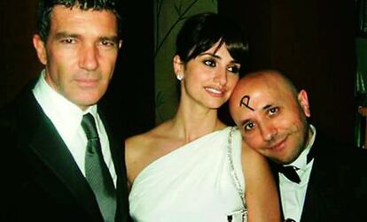 Antonio Banderas y Penélope Cruz, dos amigos de Luis Alegre que han triunfado en Hollywood.