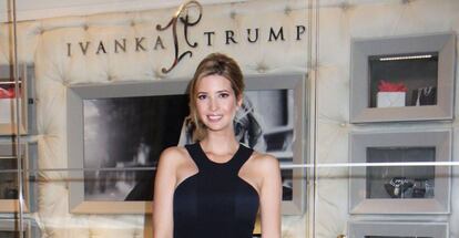 Ivanka Trump en su tienda de joyas en el Trump Plaza, Nueva York, en 2013.