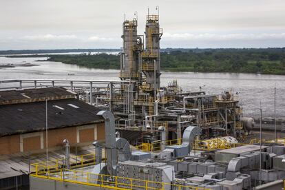 Una refinería de Ecopetrol en el Departamento de Santander (Colombia)