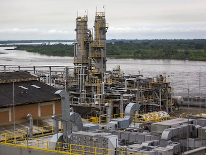 Una refinería de Ecopetrol en el Departamento de Santander (Colombia)