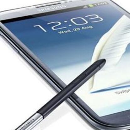 Samsung Galaxy Note 2 en color negro