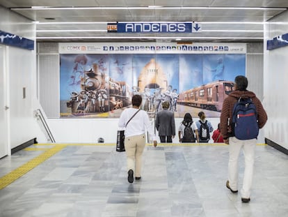 Los iconos del metro de México