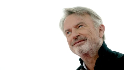 El actor Sam Neill en el Festival de Sitges en 2019.