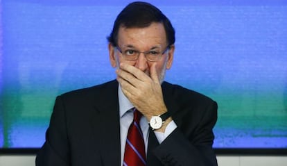 El presidente del Gobierno, Mariano Rajoy.