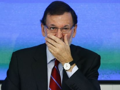 El presidente del Gobierno, Mariano Rajoy.