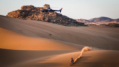 El piloto australiano Toby Price (KTM), en una imagen de la edición del año pasado.