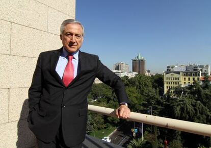 El director del PNUD para Am&eacute;rica Latina, Heraldo Mu&ntilde;oz, en Madrid.