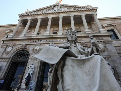 Edificio que alberga la Biblioteca Nacional de España