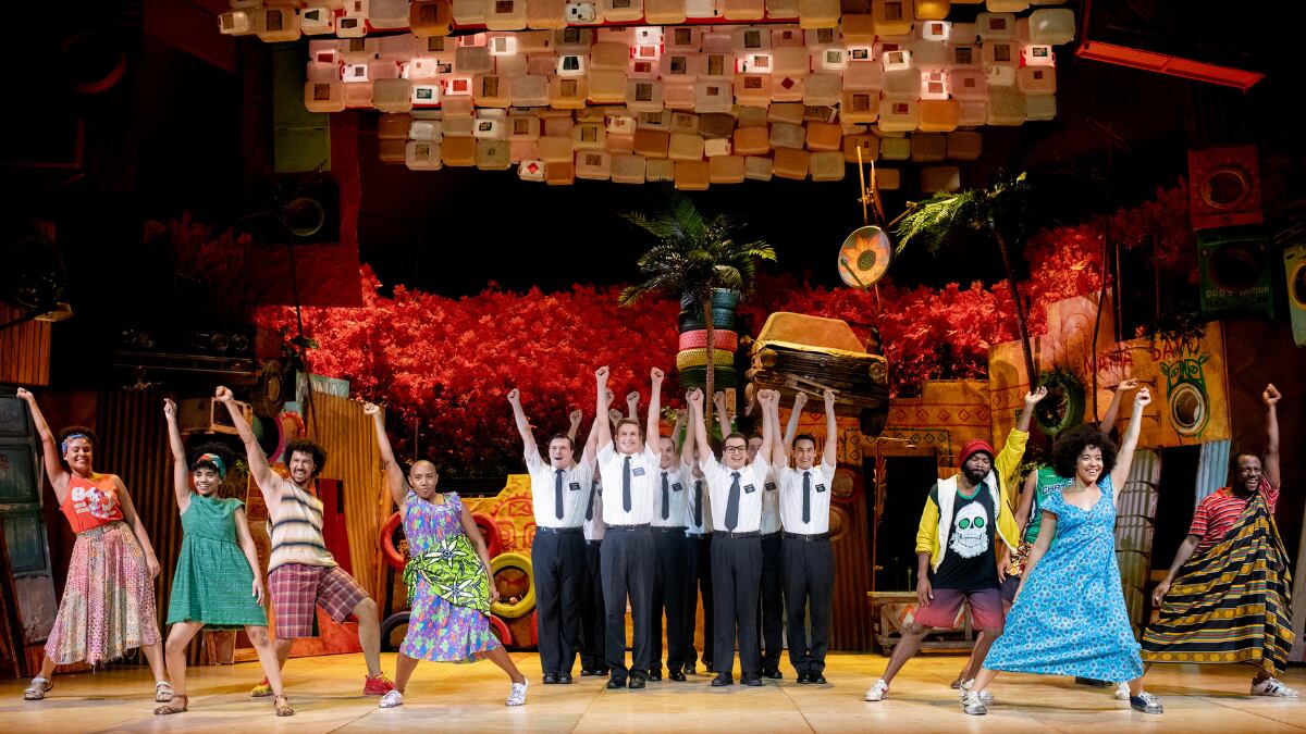 Escena del musical ‘The Book of Mormon’.