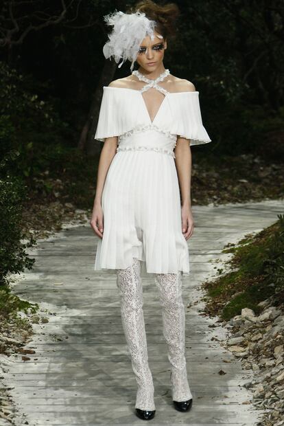 desfile chanel alta costura primavera verano 2013