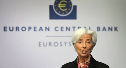 Christine Lagarde, presidenta del BCE