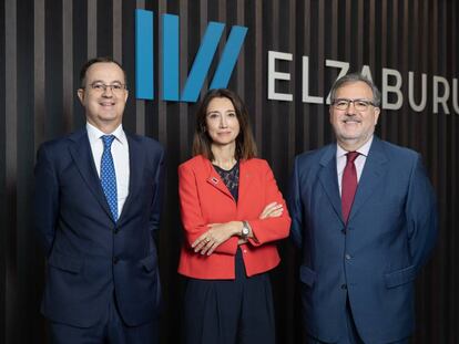 En la foto, de izquierda a derecha, Pedro Saturio, Ruth Sánchez y Francisco Javier Sáez.