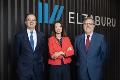 En la foto, de izquierda a derecha, Pedro Saturio, Ruth Sánchez y Francisco Javier Sáez.