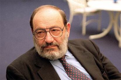 Umberto Eco, catedrático de Semiótica en la Universidad de Bolonia.