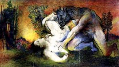 <i>Dora y el minotauro</i> (1936).