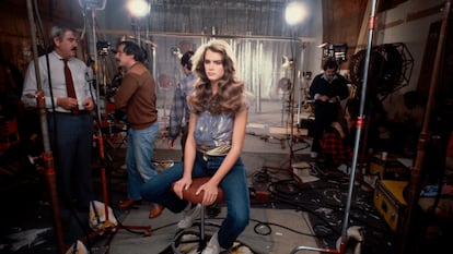 This image released by the Sundance Institute shows Brooke Shields appears in a scene from the documentary "Pretty Baby: Brooke Shields" by Lana Wilson, an official selection of the Premiers Program at the 2023 Sundance Film Festival. (Courtesy of Sundance Institute via AP)