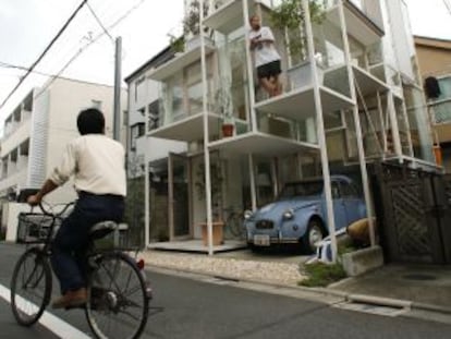 Casa NA en Tokio, obra del arquitecto Sou Fujimoto.