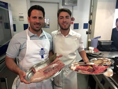 JUANLU FERNÁNDEZ Y RAFA GARCÍA EN LAS COCINAS DE 