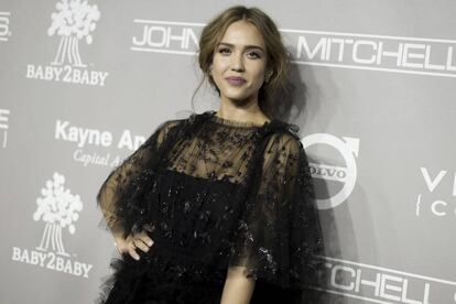 Jessica Alba en la gala Baby2Baby en California el año pasado