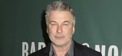 El actro Alec Baldwin en la presentación de su último libro el pasado mes de abril.