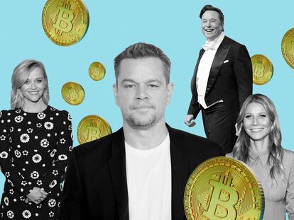 Reese Witherspoon, Matt Damon, Elon Musk, Gwyneth Paltrow, cryptocurrencies