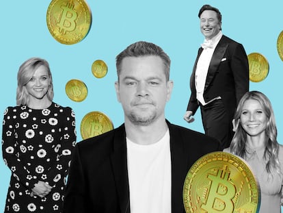 Reese Witherspoon, Matt Damon, Elon Musk, Gwyneth Paltrow, cryptocurrencies