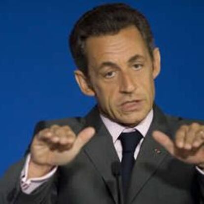 El presidente francés, Nicolas Sarkozy