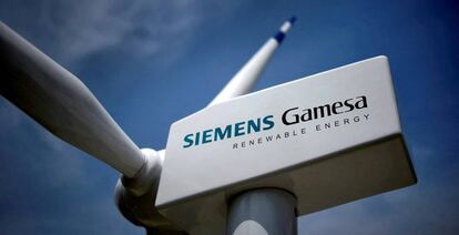 Aerogenerador de Siemens Gamesa.