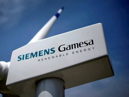 Aerogenerador de Siemens Gamesa. 