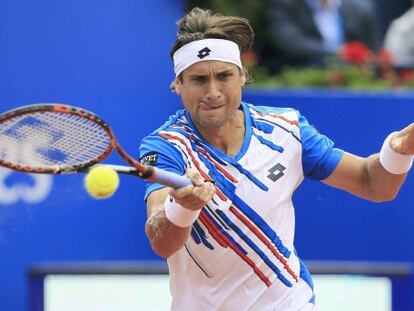 Ferrer, en su partido ante Gabashvili