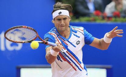 Ferrer, en su partido ante Gabashvili