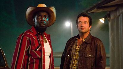 Michael K. Williams y James Purefoy en 'Hap y Leonard'.