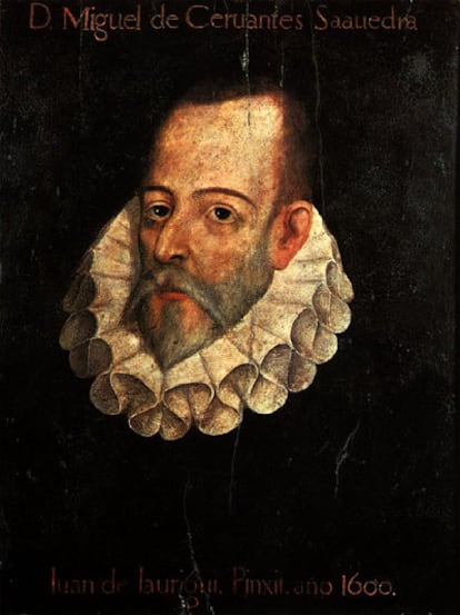 Retrato de Miguel de Cervantes de Juan de Jáuregui.