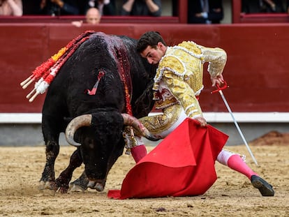 Fernando Adrián, el 31 de mayo pasado, en la plaza de Las Ventas.