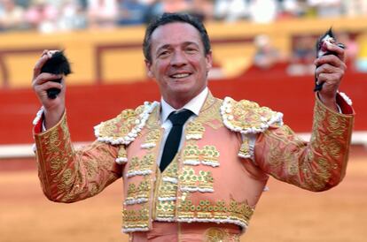 El torero José María Manzanares, en la feria de toros de Algeciras.