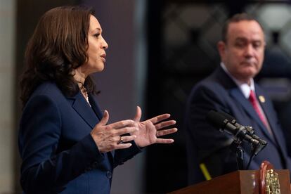 vicepresidenta Kamala Harris en Guatemala